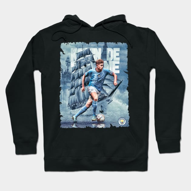 KEVIN DE BRUYNE MERCH VTG Hoodie by Melesz.Ink Tattoo